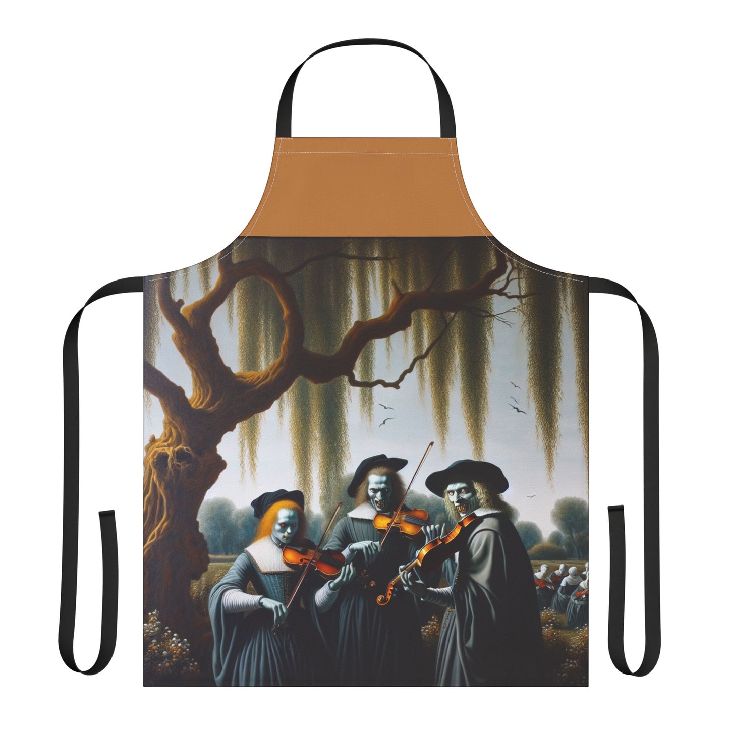 Vermeer's Vampire Violinists Apron