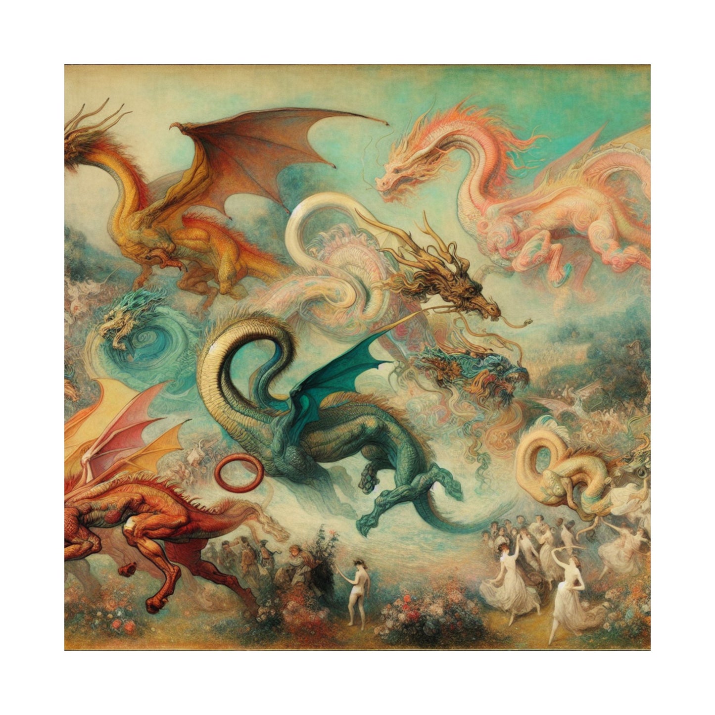 Degas Dreams of Dragons Poster