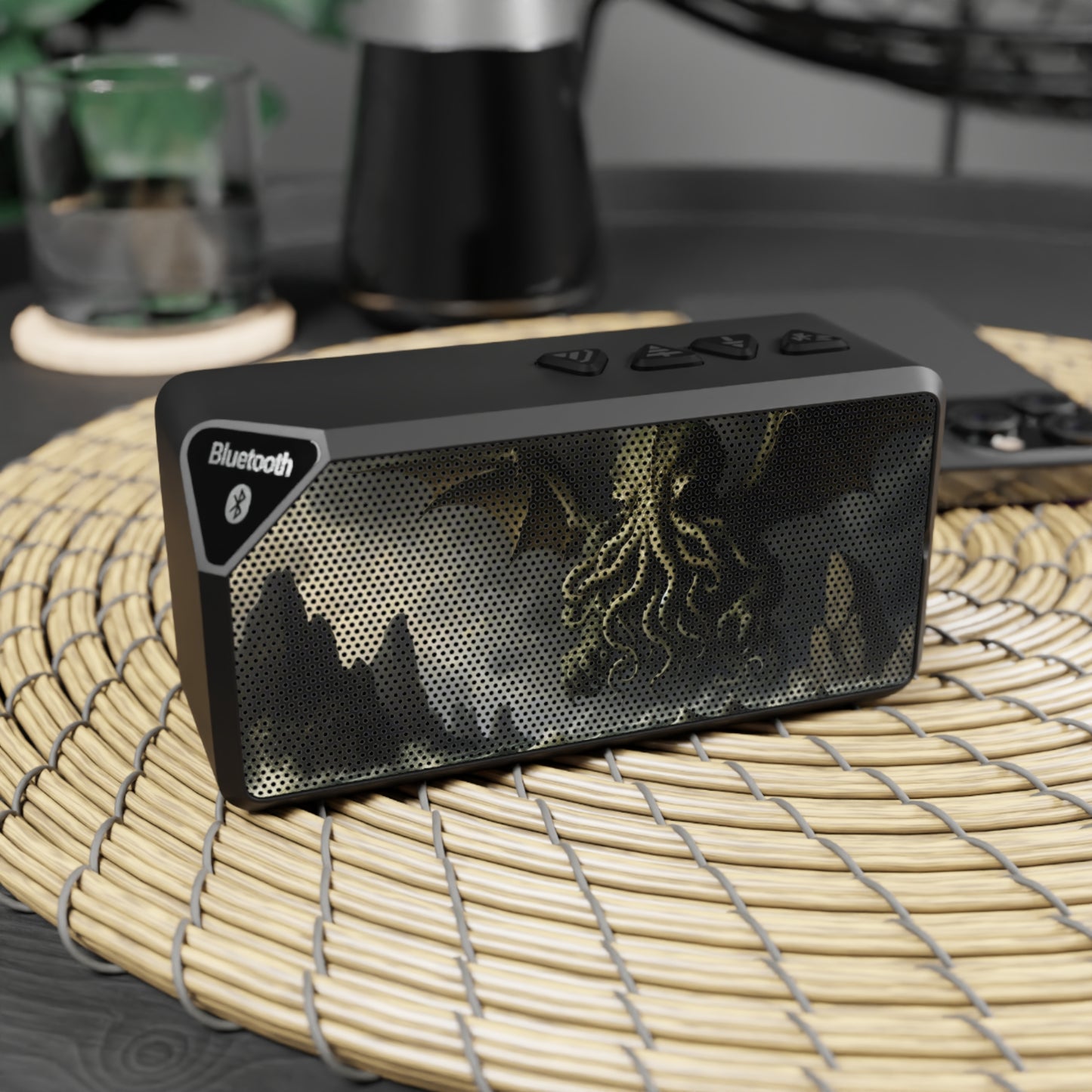Cthulhu in the Storm Bluetooth Speaker