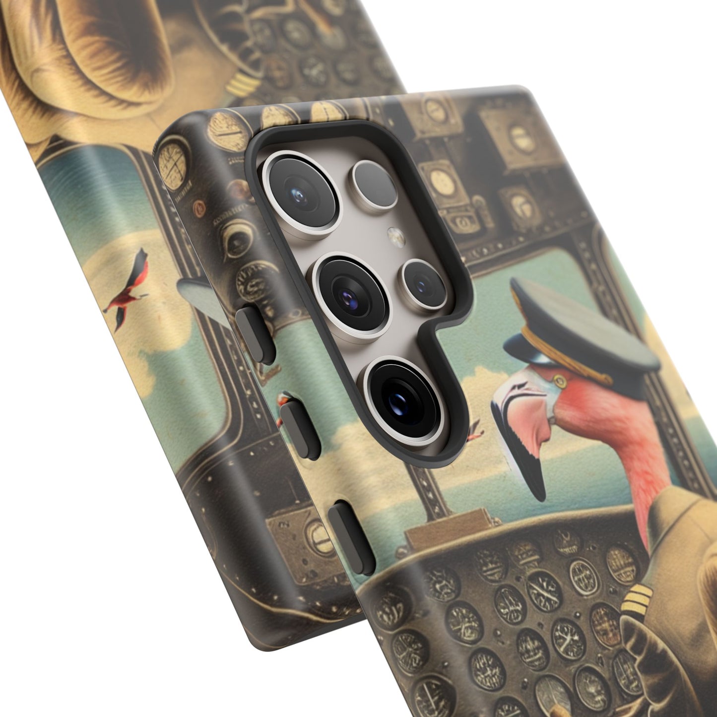 Flamingo Flight Deck Phone Case - GALAXY