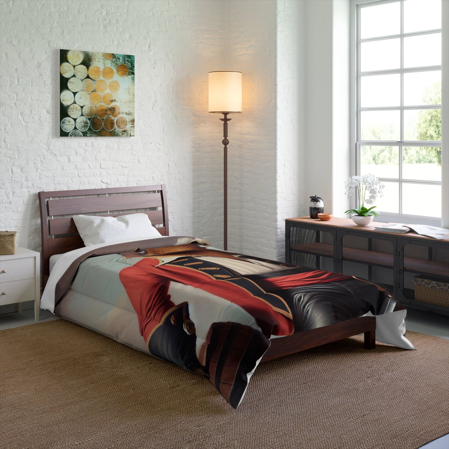 Captain Capybara Comforter