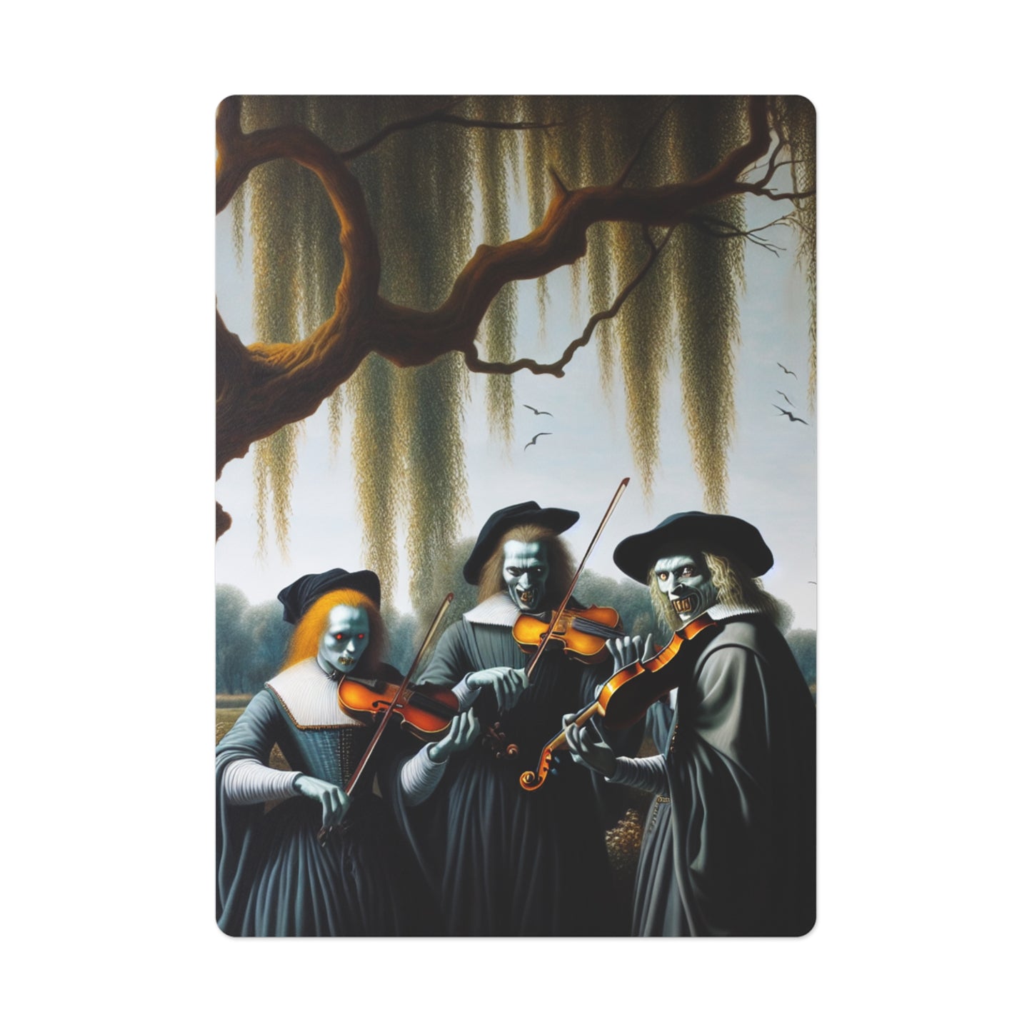 Vermeer's Vampire Violinists Poker/Playing Cards