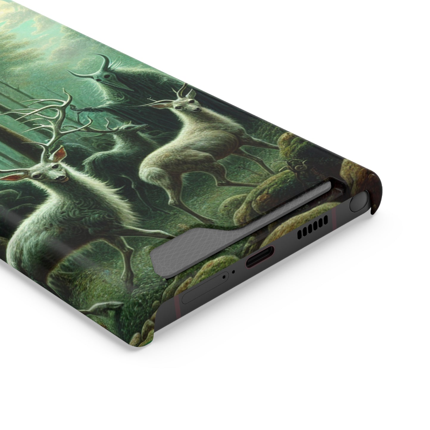 Wendigo Shepherd Phone Case with Card Holder - GALAXY