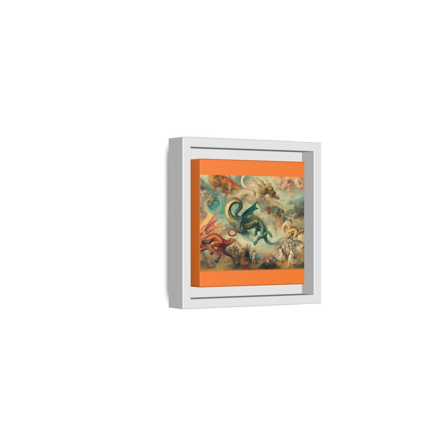 Degas Dreams of Dragons Canvas, Framed (Multi-color)