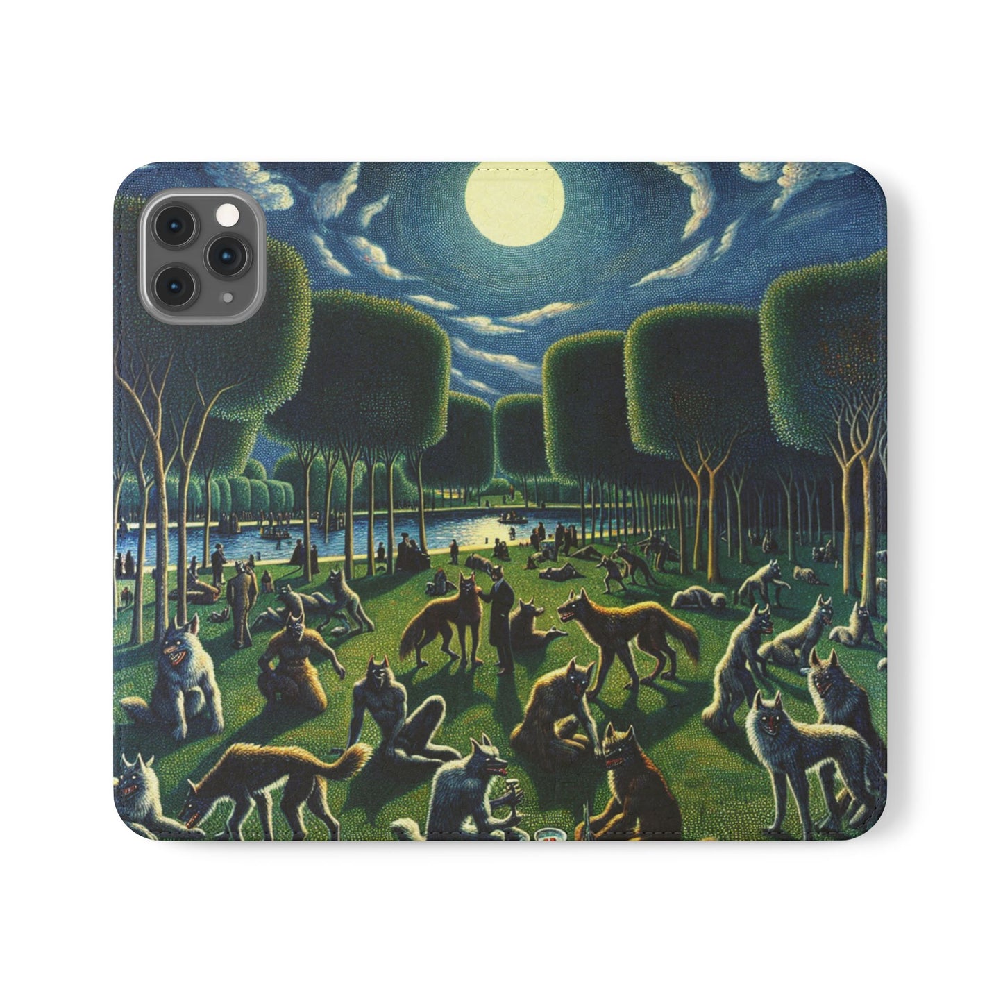 Werewolves at the Waterfront Flip Case - iPhone/Galaxy