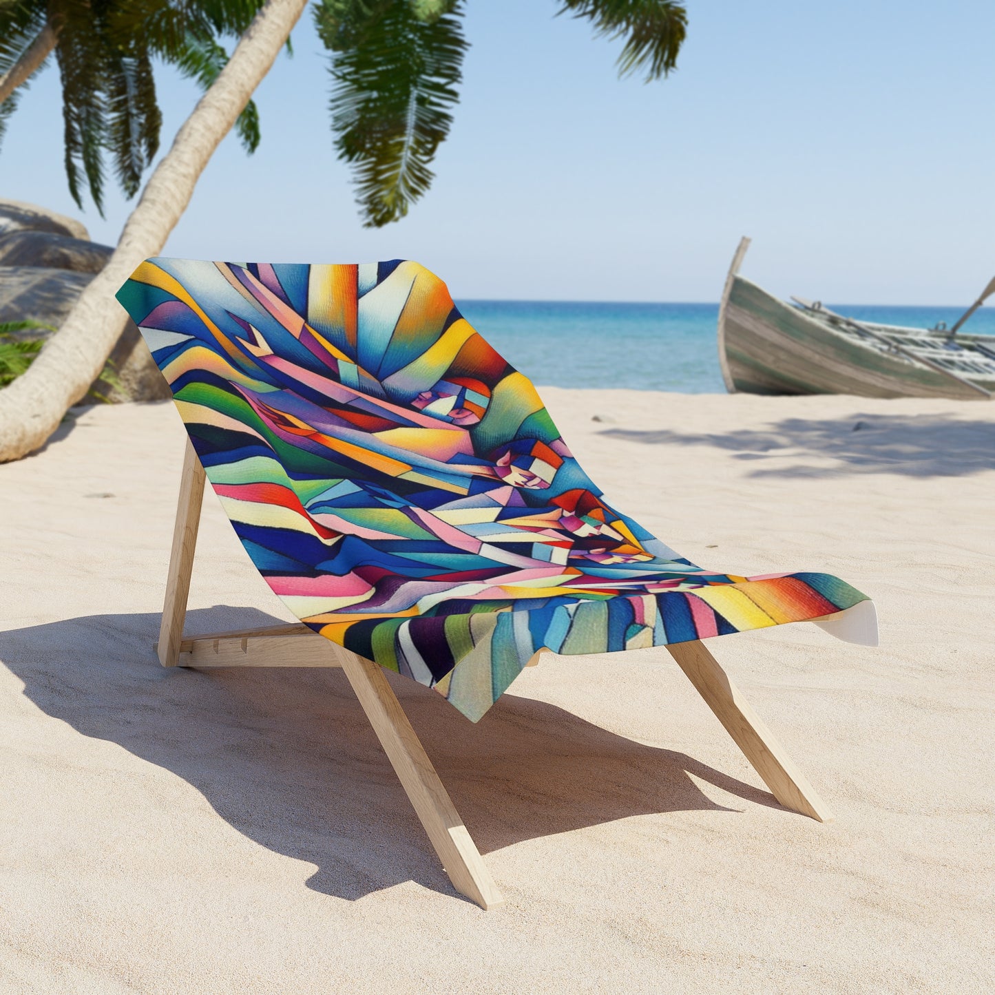 Picasso's Pixies Beach Towel