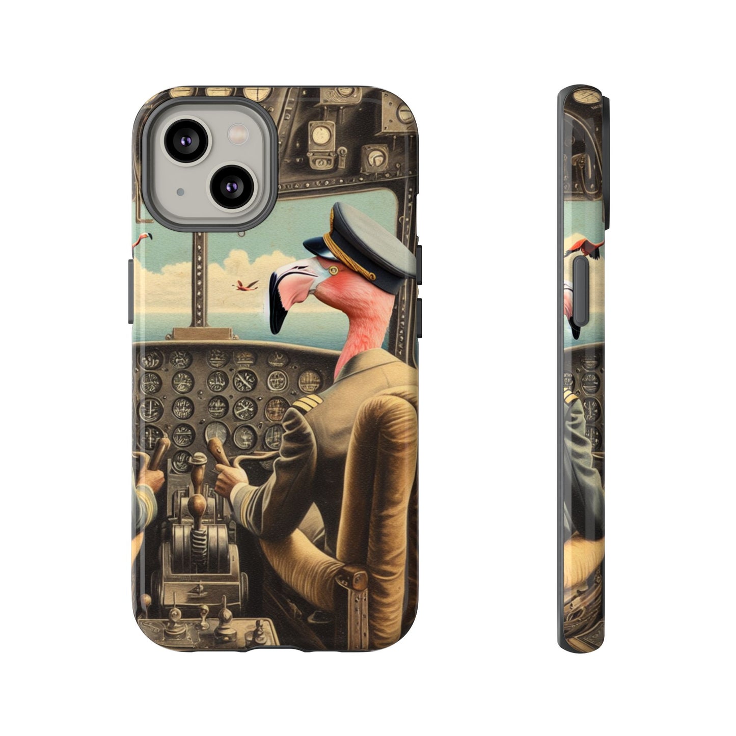 Flamingo Flight Deck Phone Case - IPHONE