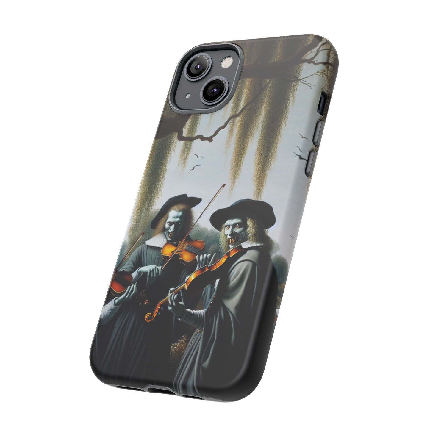 Vermeer's Vampire Violinists Phone Case - IPHONE