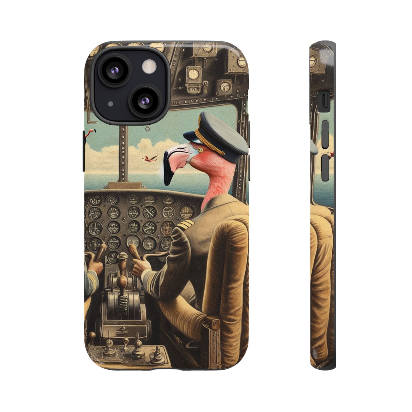 Flamingo Flight Deck Phone Case - IPHONE
