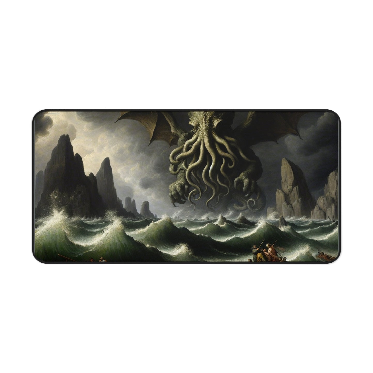 Cthulhu in the Storm Desk Mat