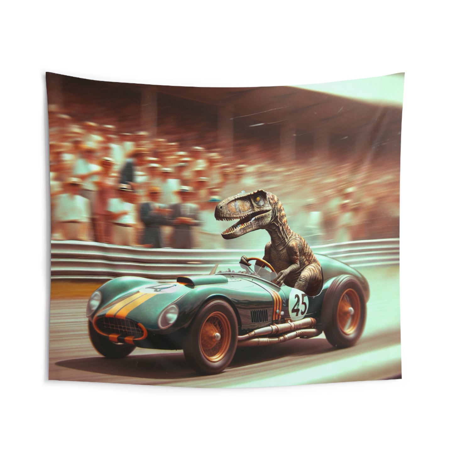 Velocity Raptor Wall Tapestry