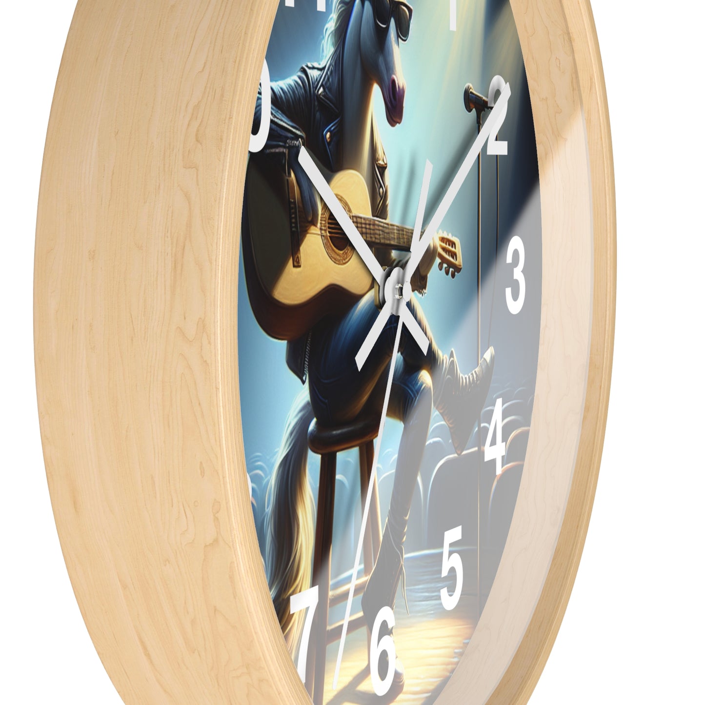 Unicorn Unplugged Wall Clock