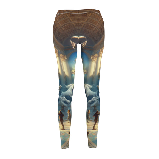 Atlantis Atrium Cut & Sew Casual Leggings