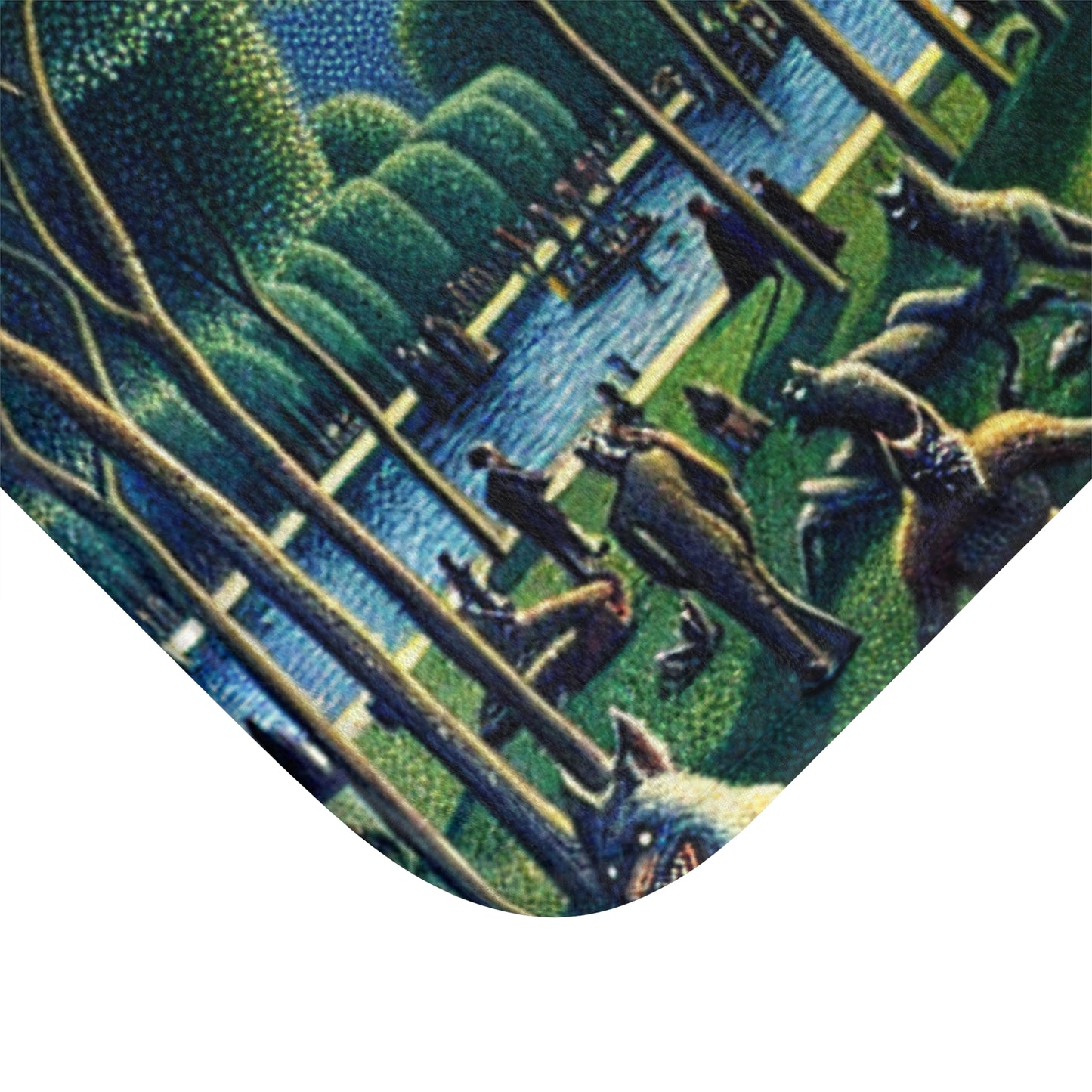 Werewolves at the Waterfront Bath Mat