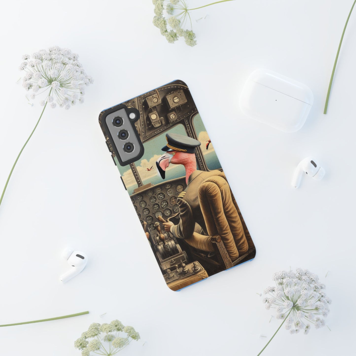 Flamingo Flight Deck Phone Case - GALAXY