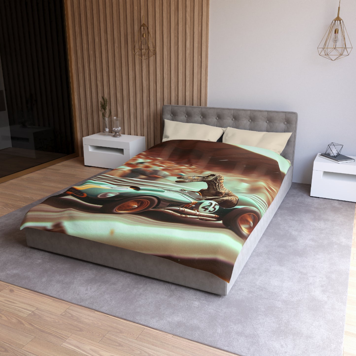 Velocity Raptor Microfiber Duvet Cover