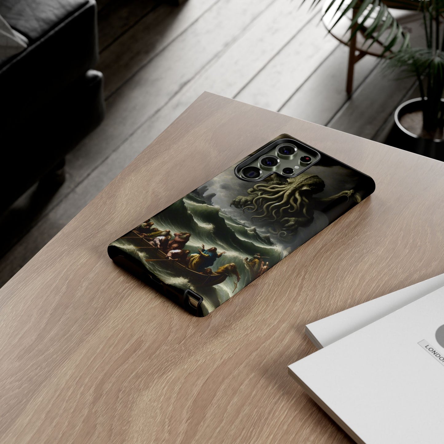 Cthulhu in the Storm Phone Case - GALAXY