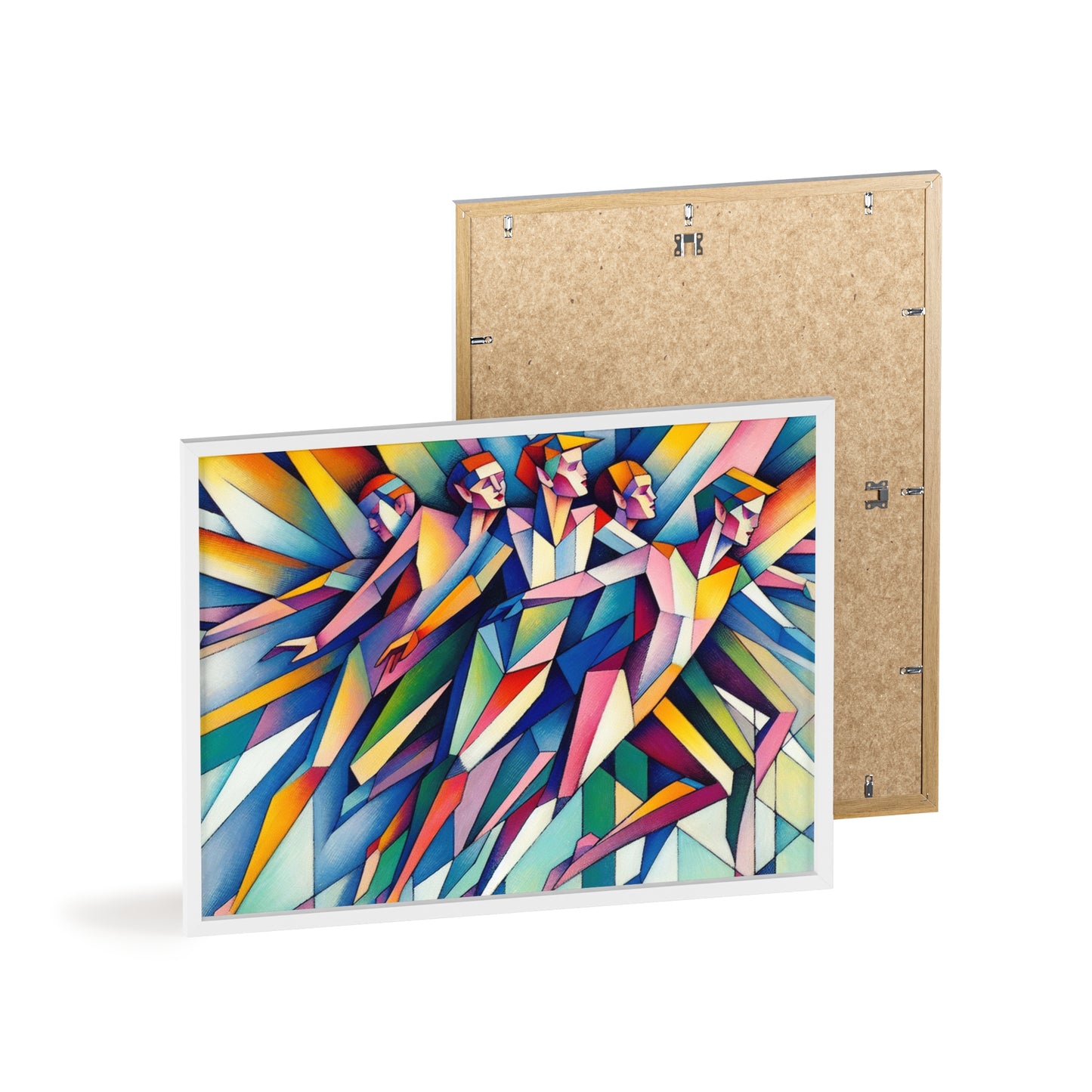 Framed Picasso's Pixies Poster