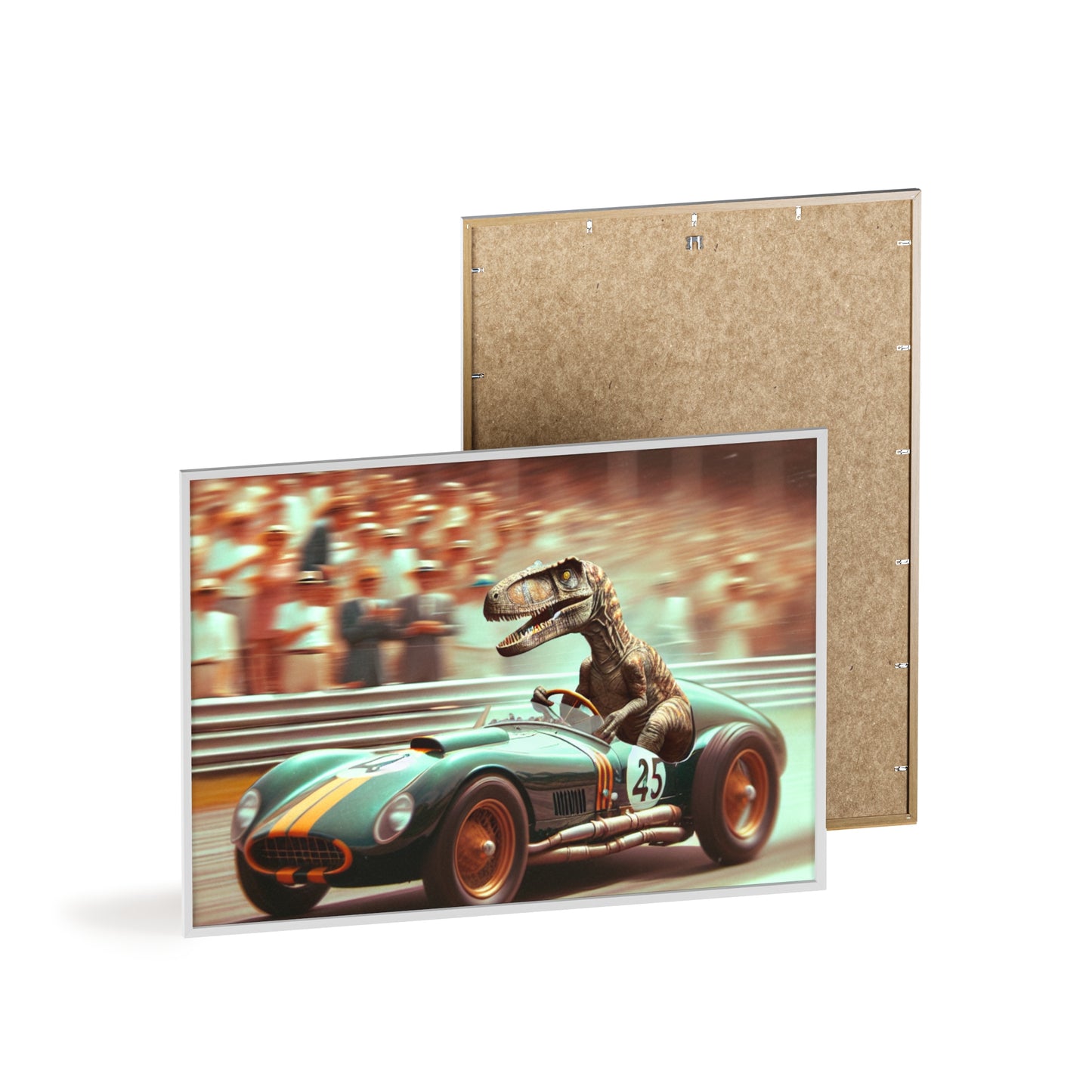 Framed Velocity Raptor Poster