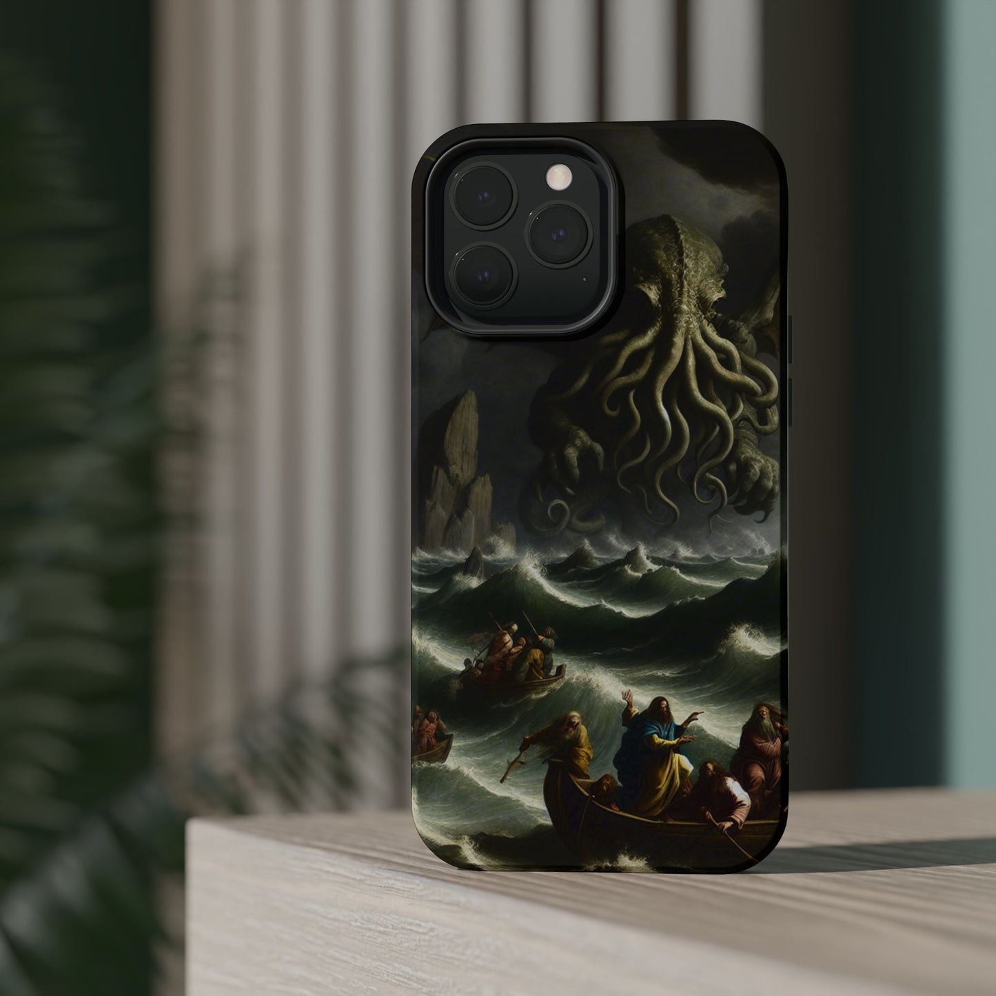 Cthulhu in the Storm Magnetic iPhone Case