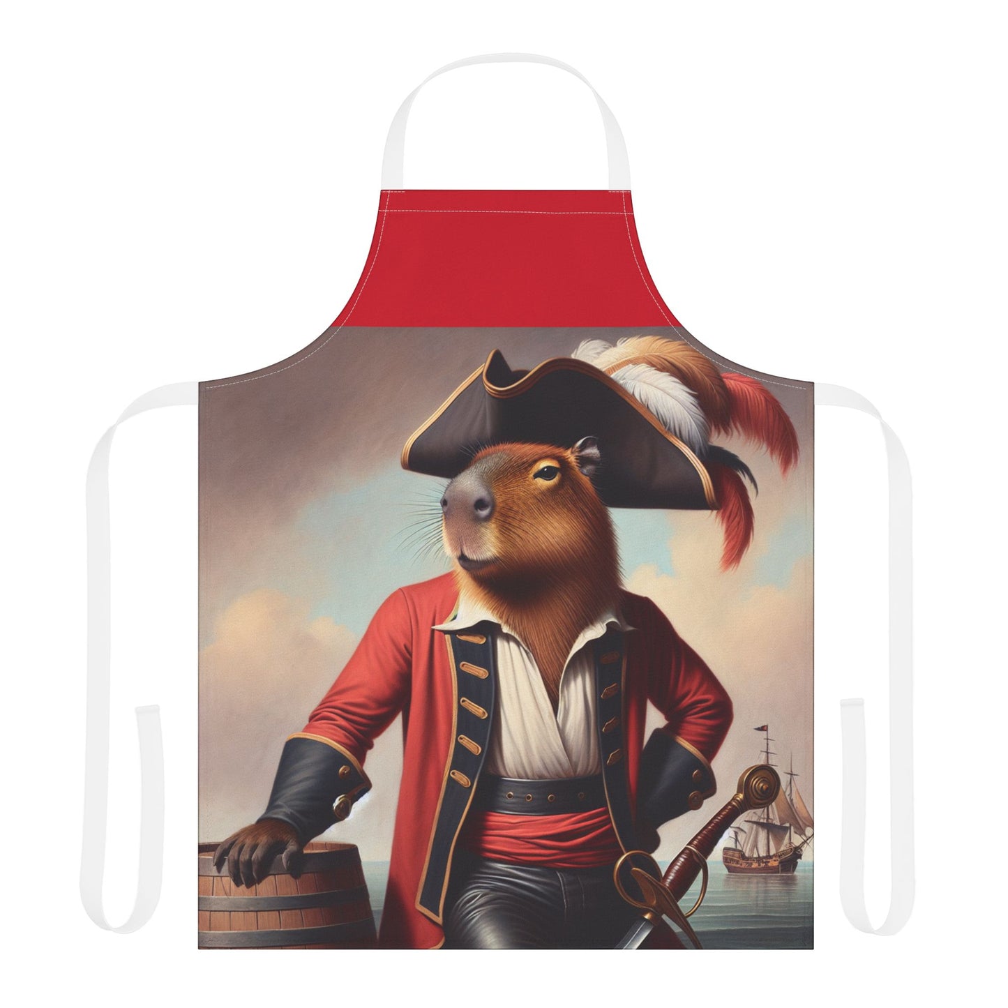 Captain Capybara Home Apron
