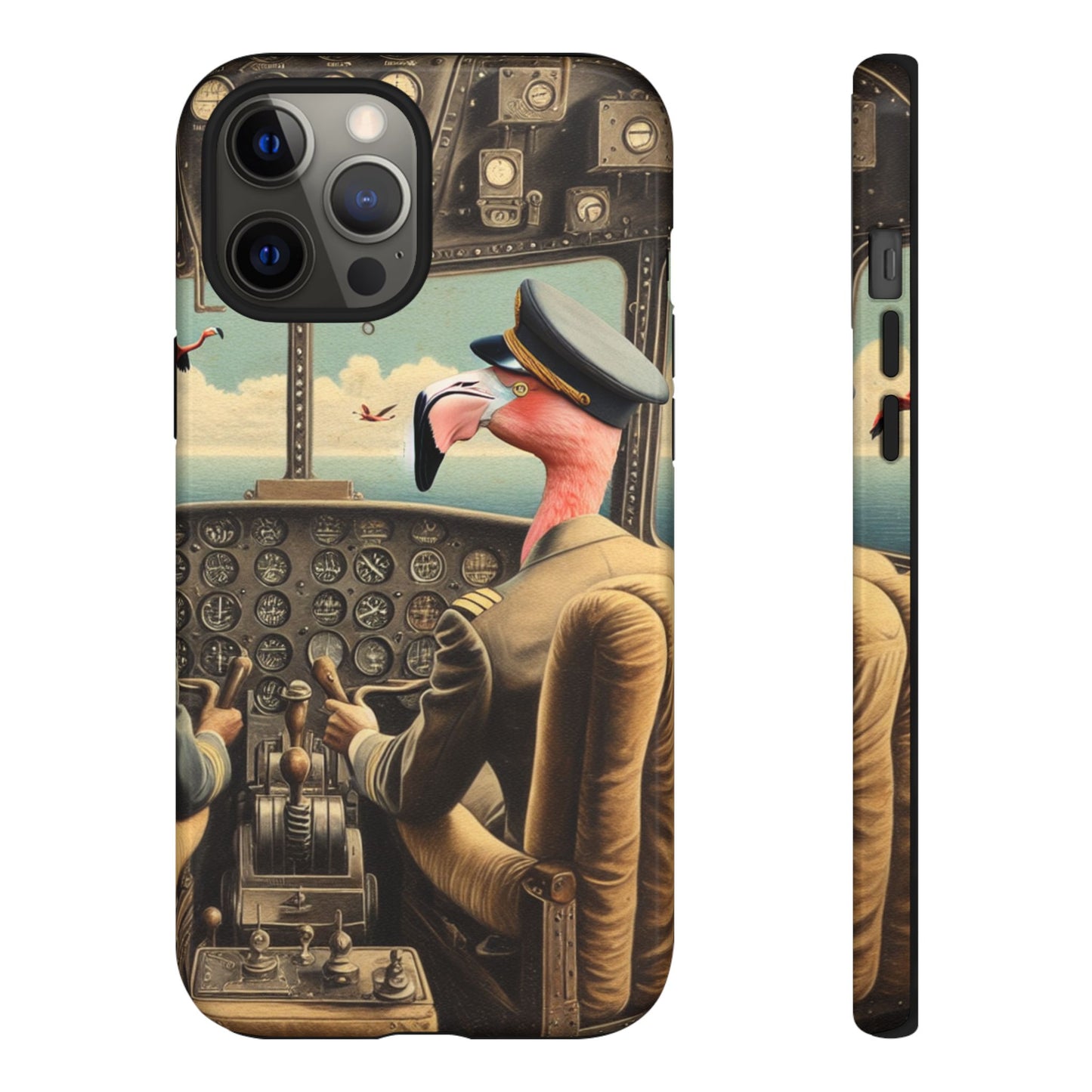 Flamingo Flight Deck Phone Case - IPHONE