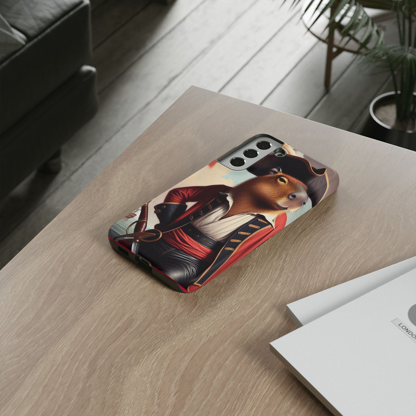 Captain Capybara Phone Case - GALAXY