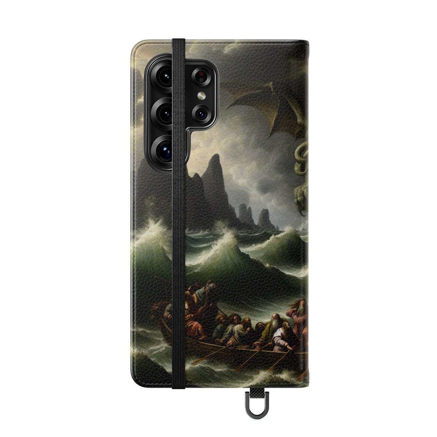Cthulhu in the Storm Flip Cases for iPhones