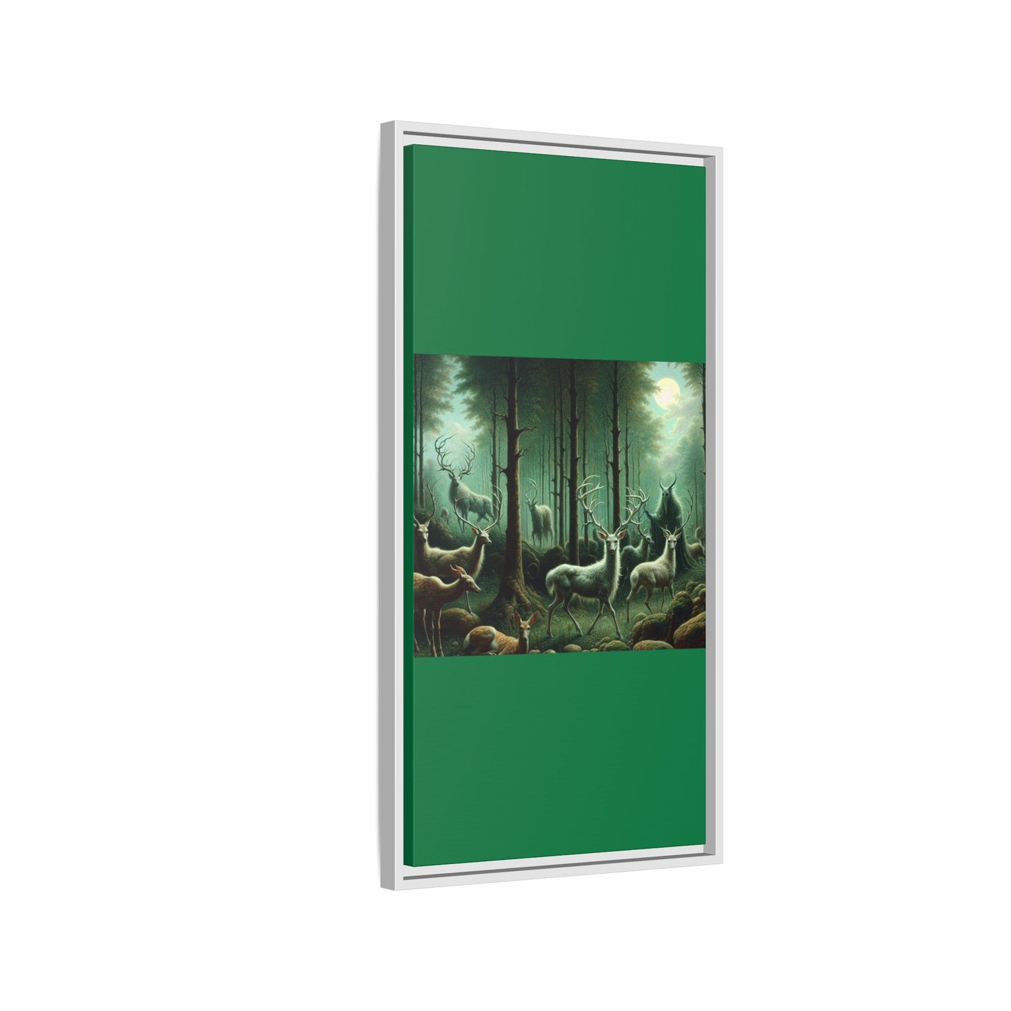 Wendigo Shepherd Canvas, Framed (Multi-color)