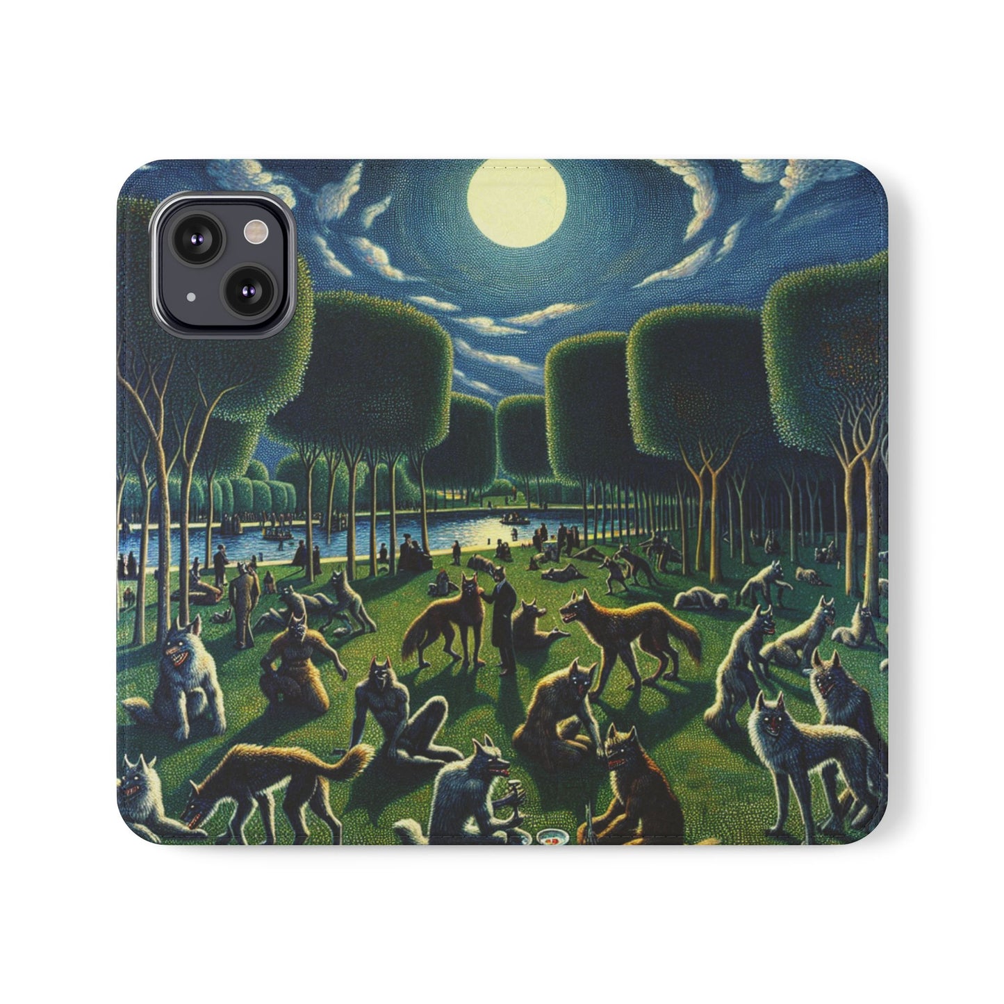 Werewolves at the Waterfront Flip Case - iPhone/Galaxy