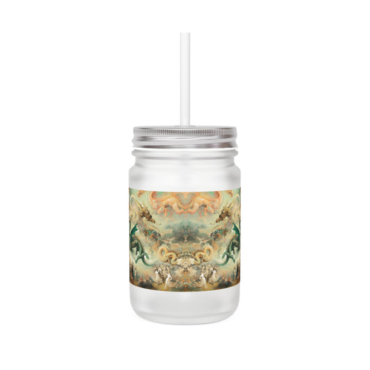 Degas Dreams of Dragons Mason Jar Tumbler
