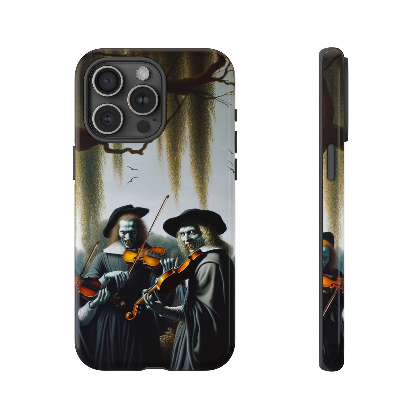 Vermeer's Vampire Violinists Phone Case - IPHONE