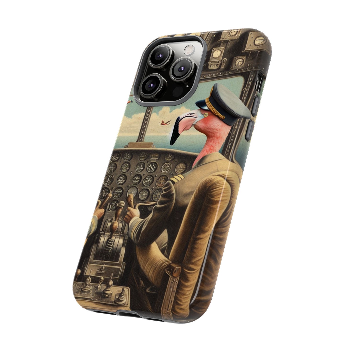 Flamingo Flight Deck Phone Case - IPHONE