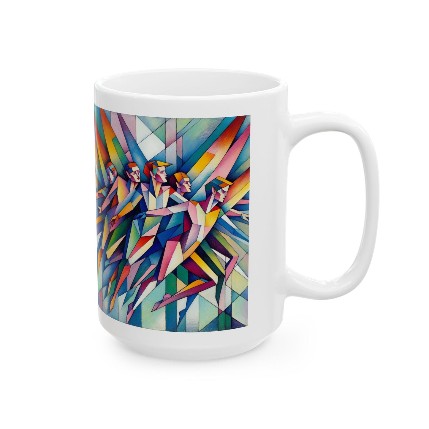 Picasso's Pixies Ceramic Mug