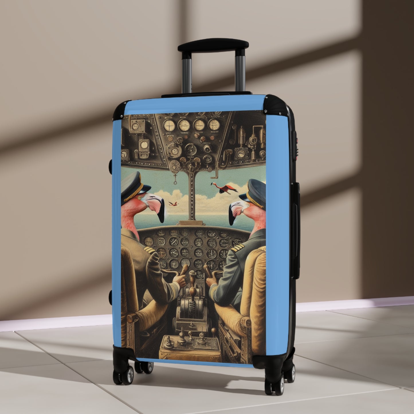 Flamingo Flight Deck Suitcase