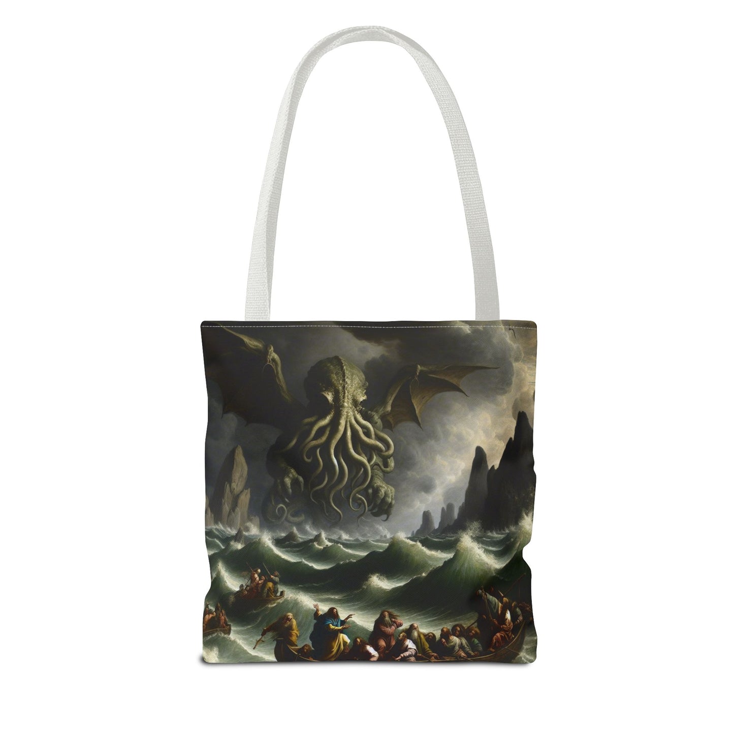 Cthulhu in the Storm Tote Bag