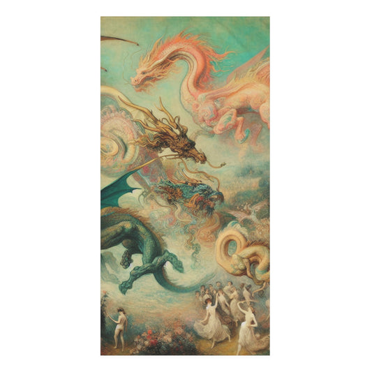 Degas Dreams of Dragons Towel