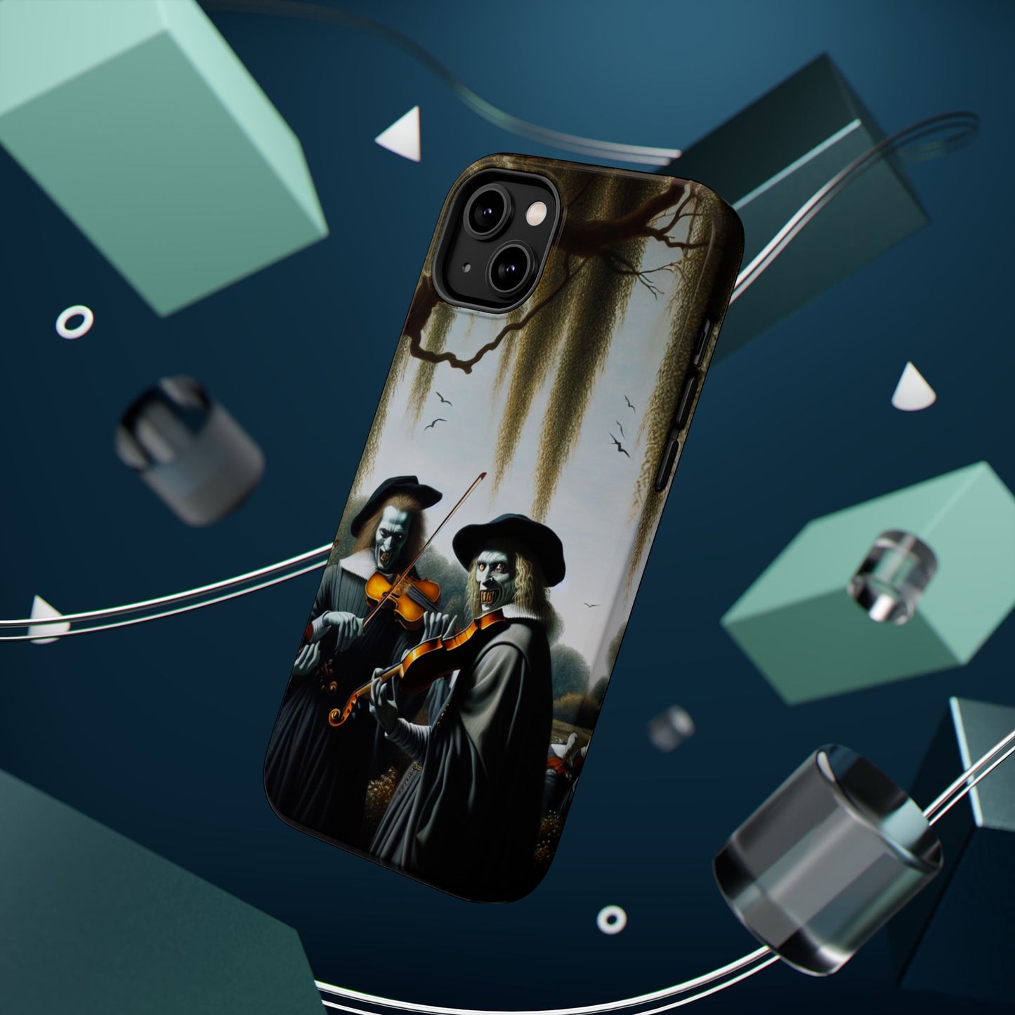 Vermeer's Vampire Violinists Magnetic iPhone Case