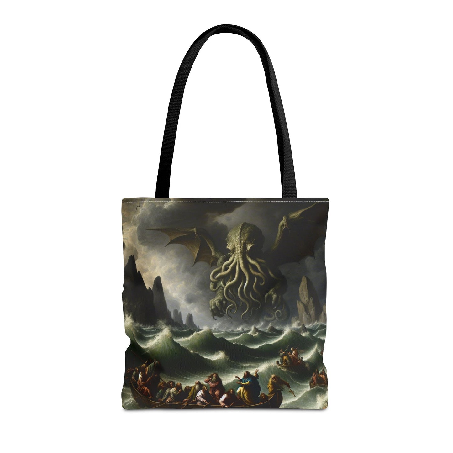 Cthulhu in the Storm Tote Bag