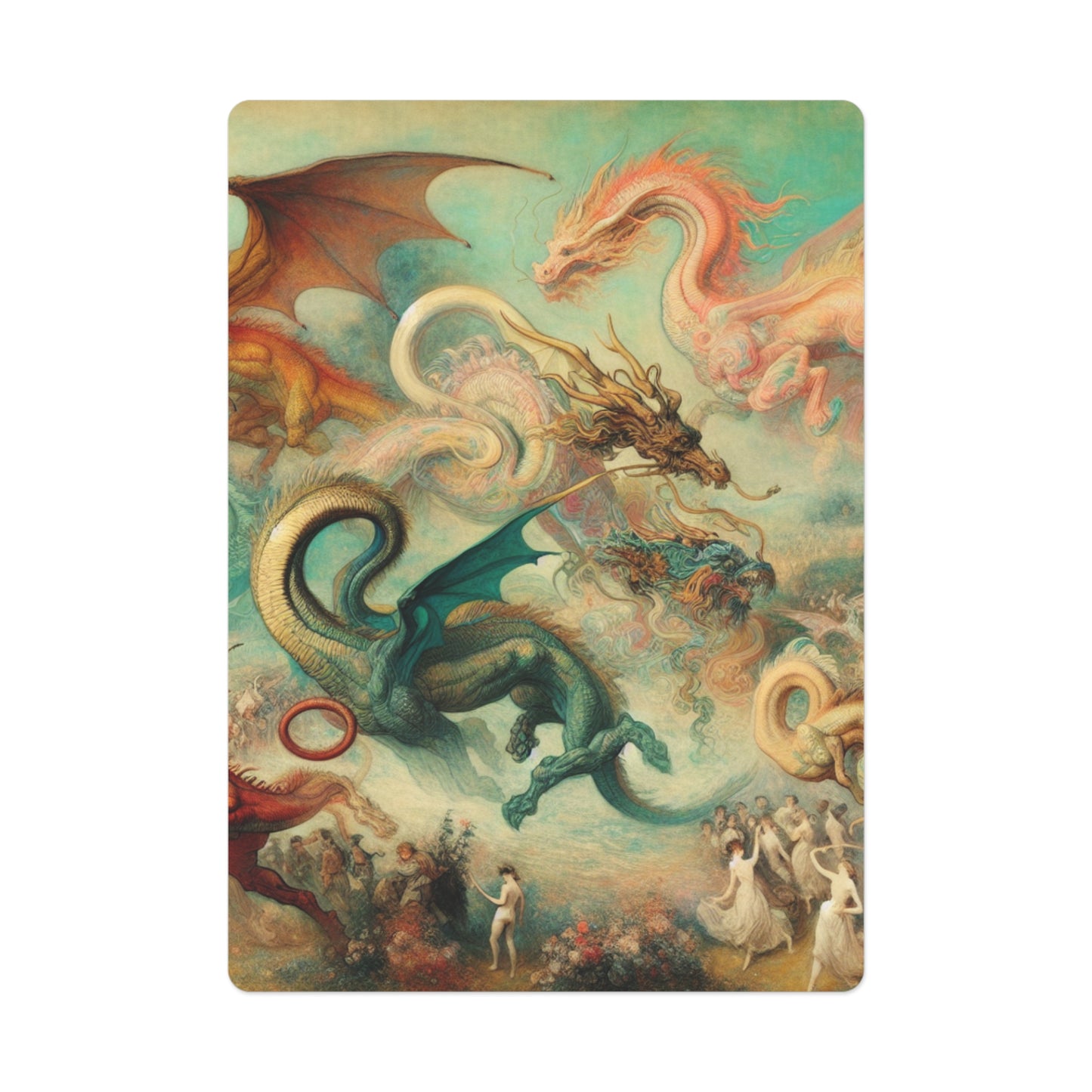 Degas Dreams of Dragons Poker/Playing Cards