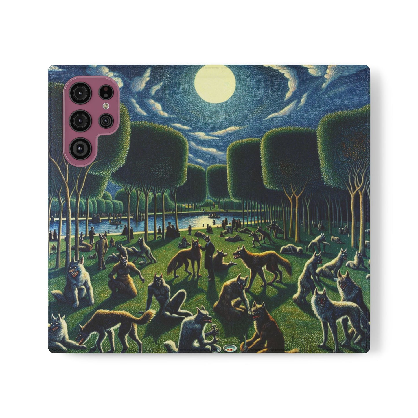 Werewolves at the Waterfront Flip Case - iPhone/Galaxy