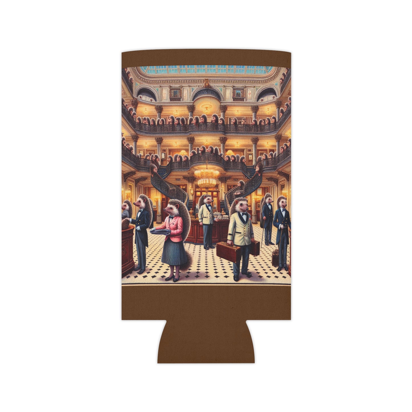 Hedgehog Hotel Can Cooler