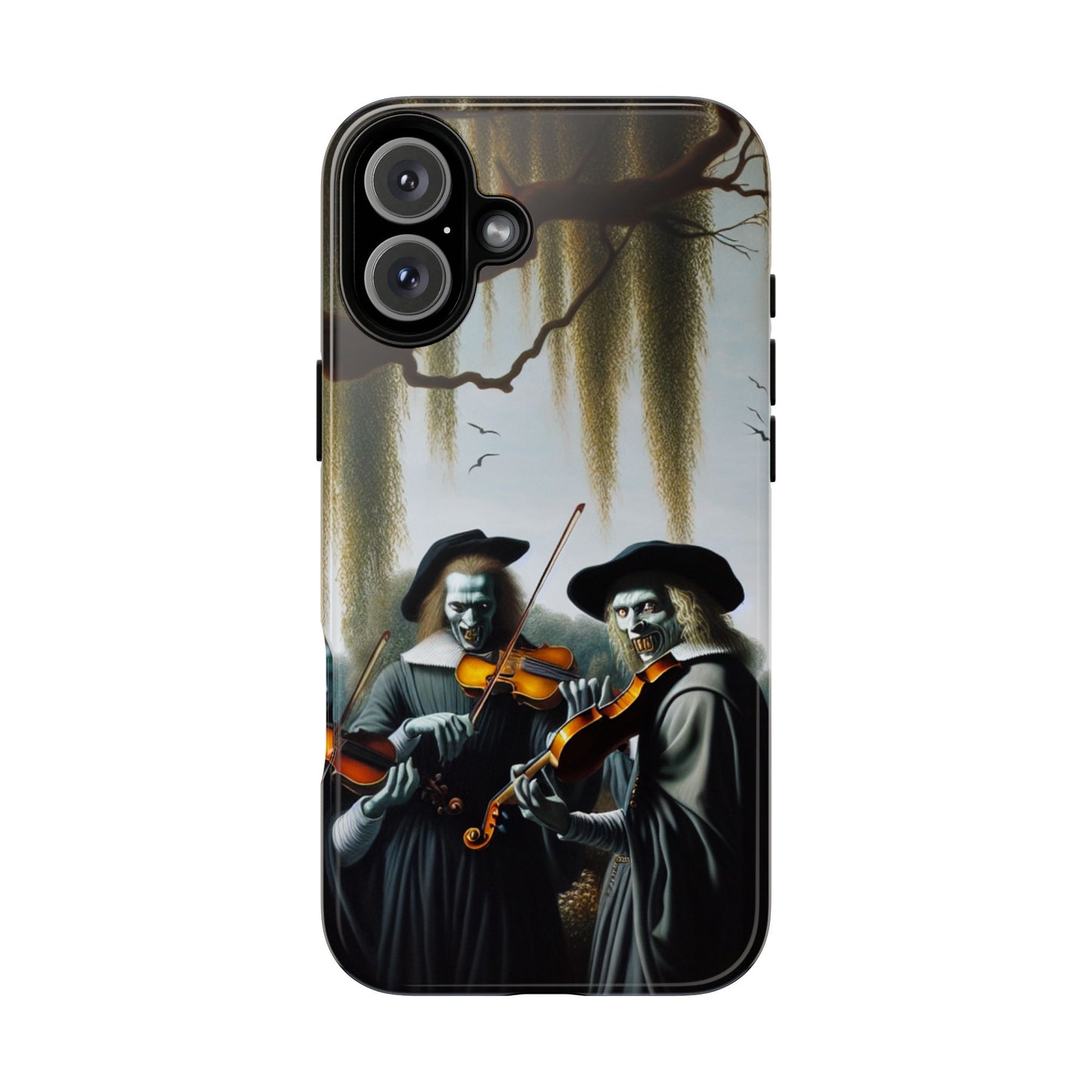 Vermeer's Vampire Violinists Phone Case - IPHONE