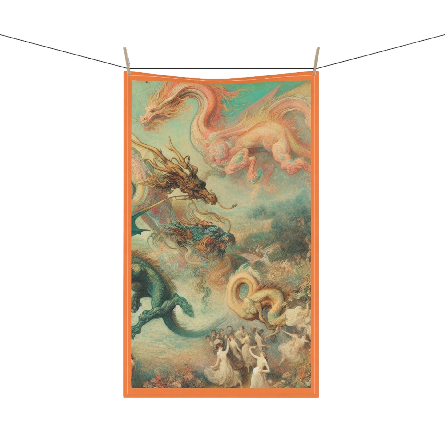 Degas Dreams of Dragons Tea Towels