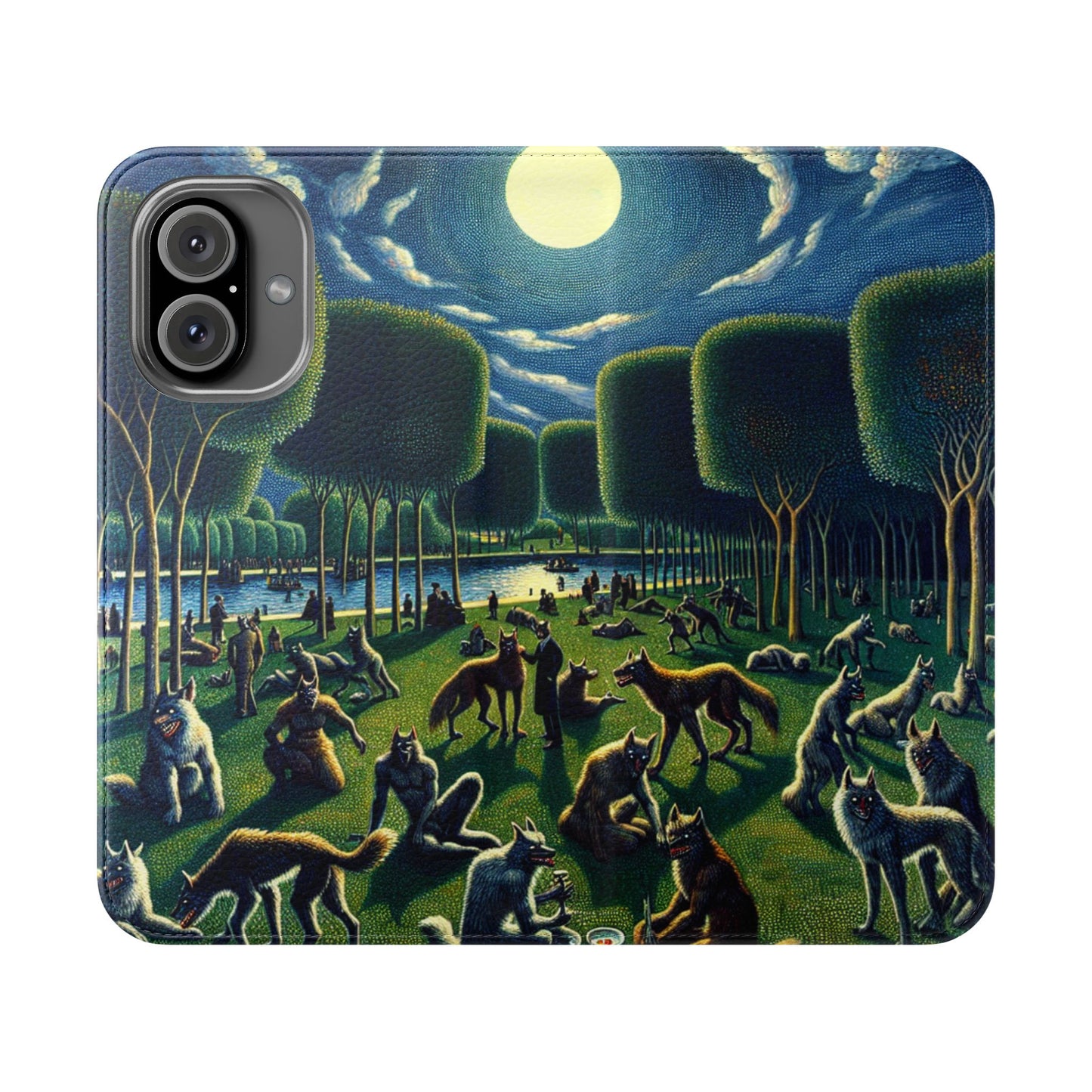 Werewolves at the Waterfront Flip Case - iPhone/Galaxy