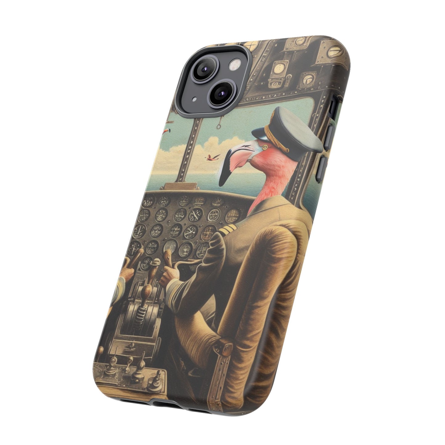 Flamingo Flight Deck Phone Case - IPHONE