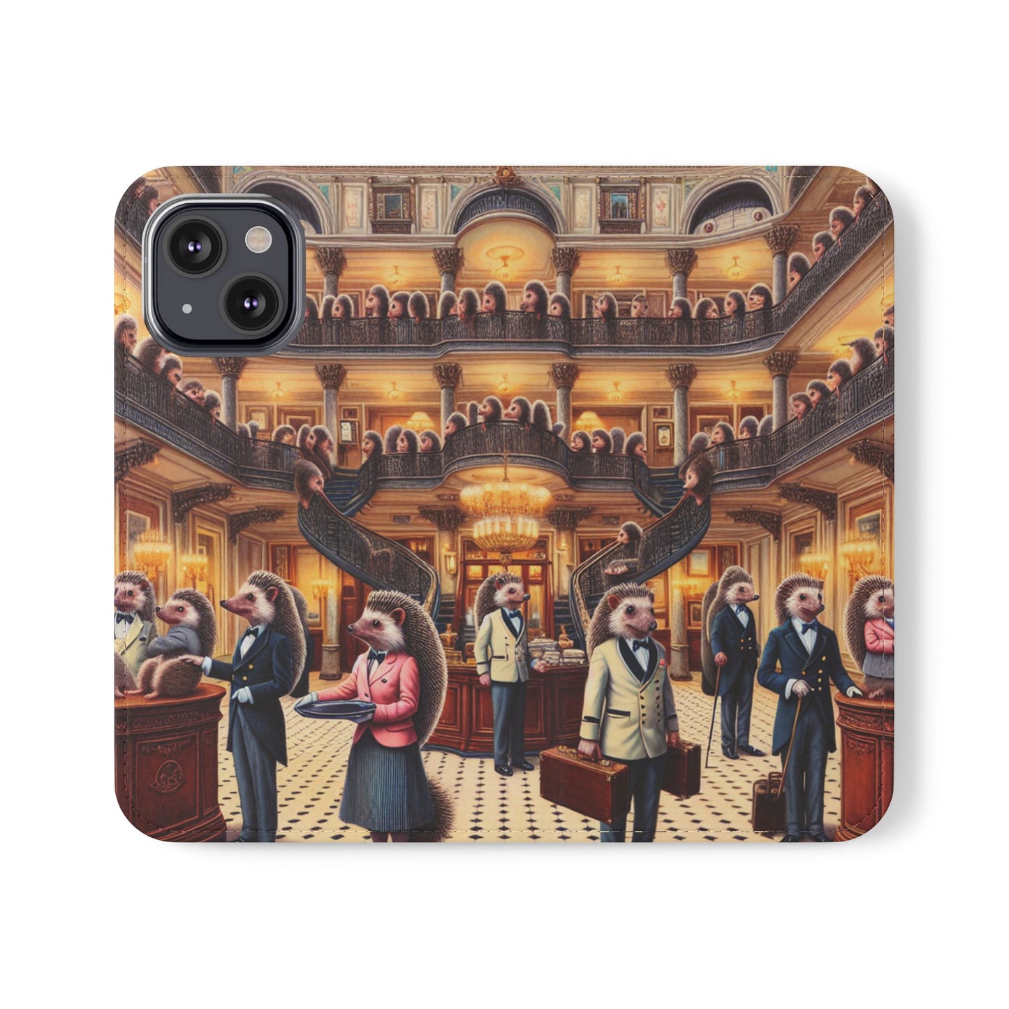 Hedgehog Hotel Flip Case - iPhone/Galaxy