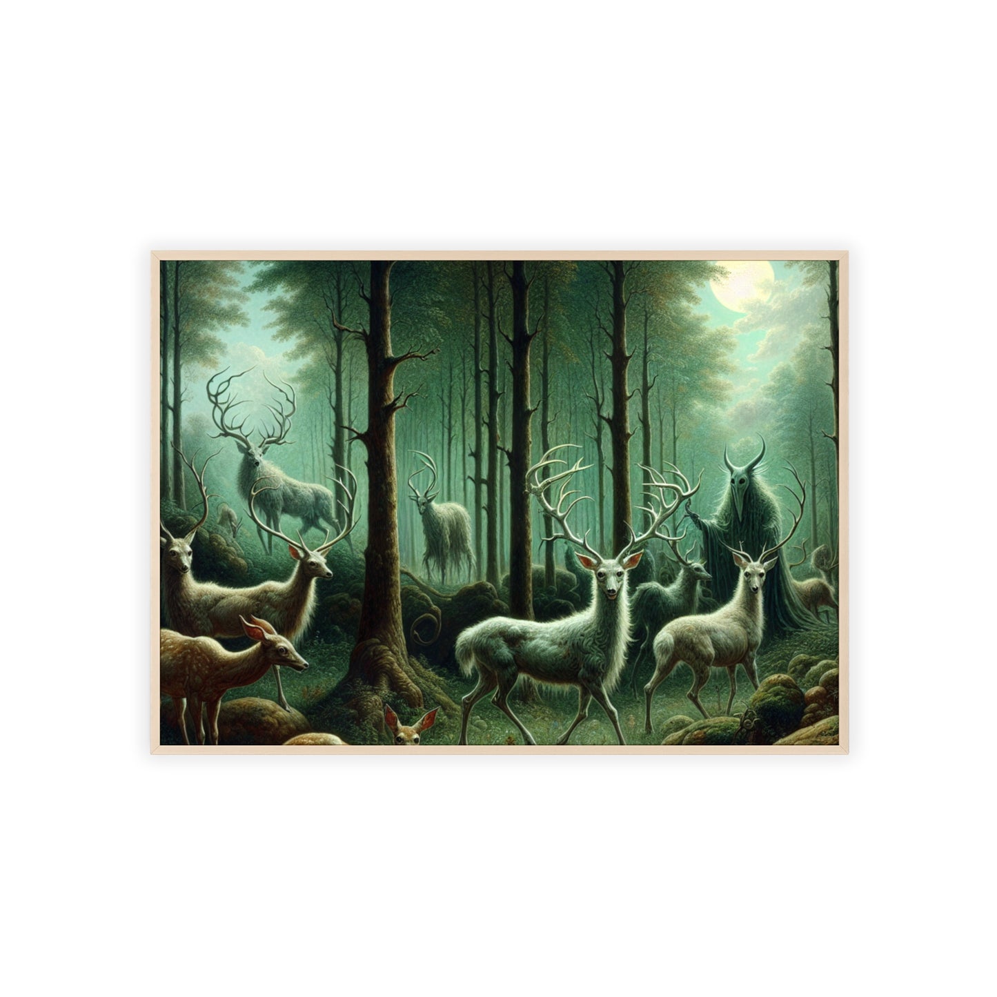 Framed Wendigo Shepherd Poster