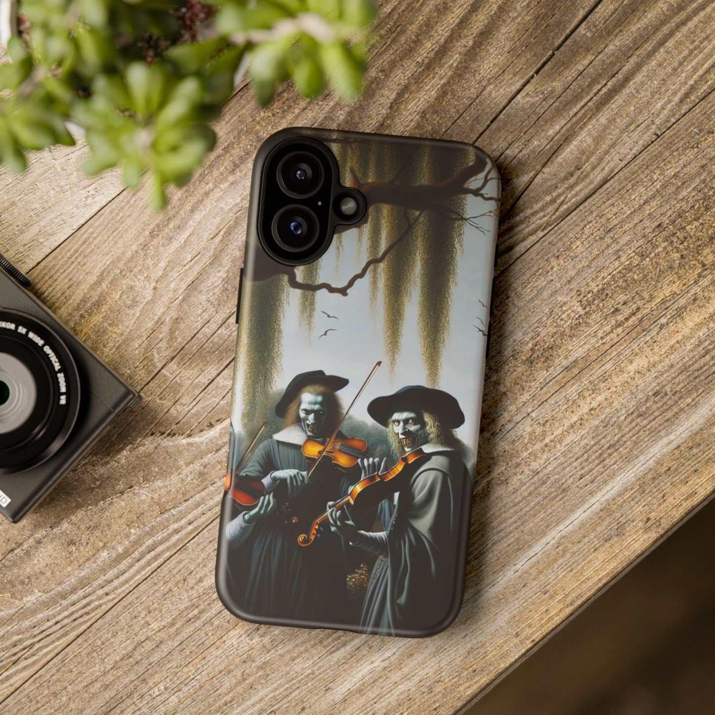 Vermeer's Vampire Violinists Phone Case - IPHONE