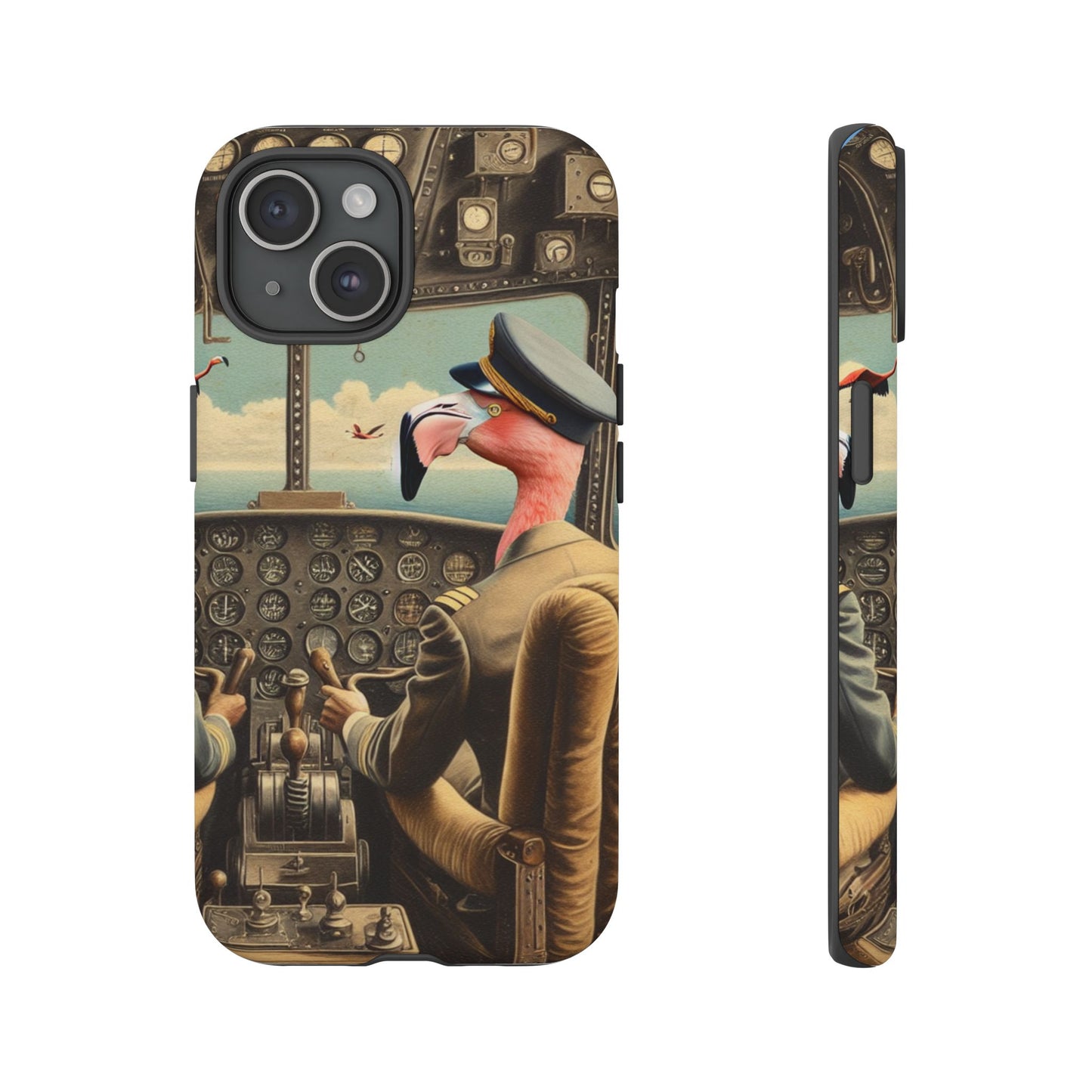 Flamingo Flight Deck Phone Case - IPHONE
